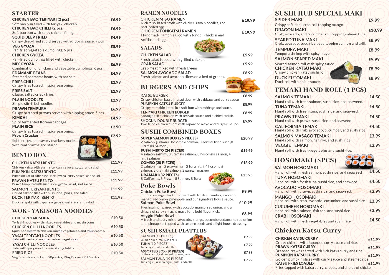 Menu Back