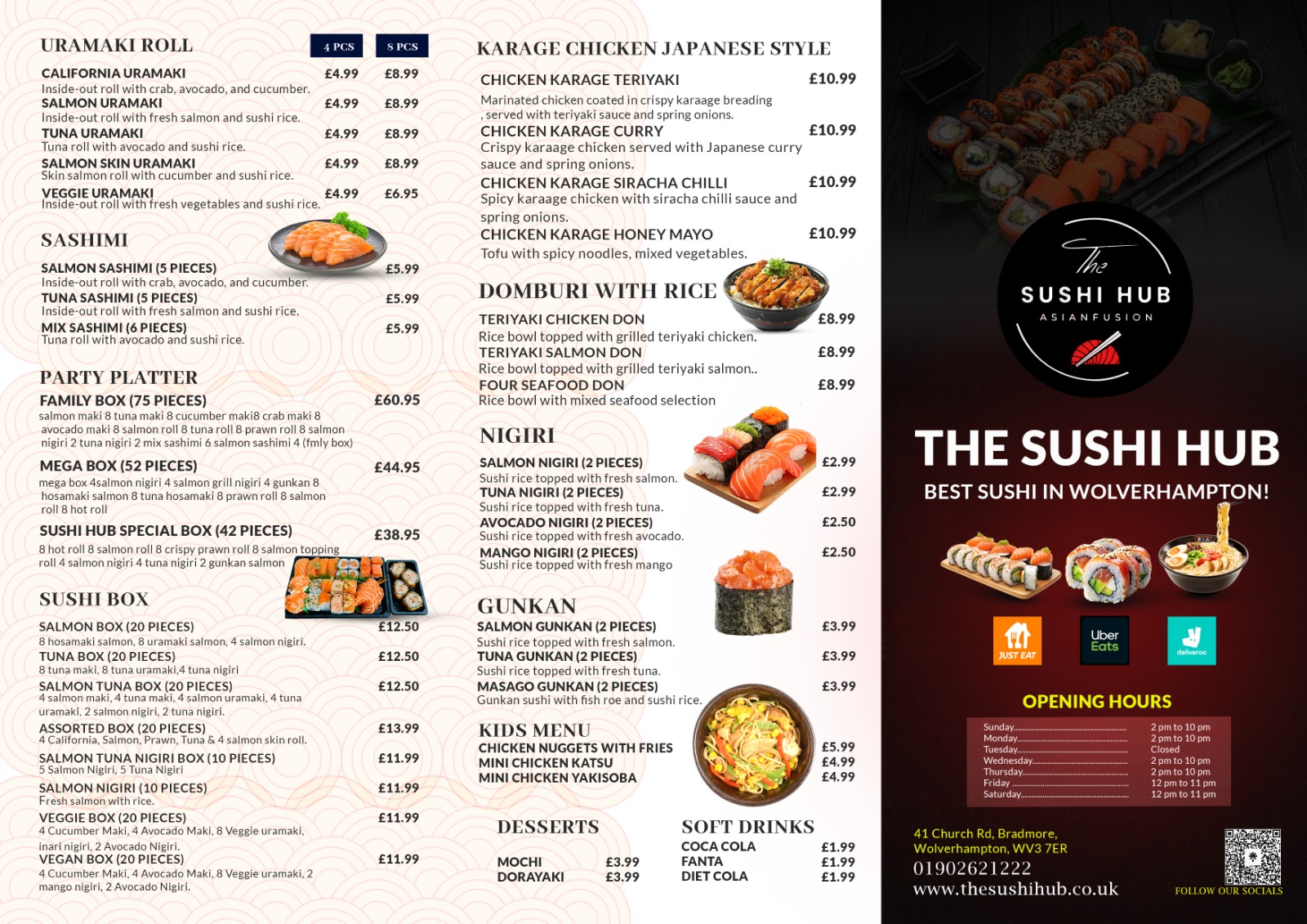 Menu Front